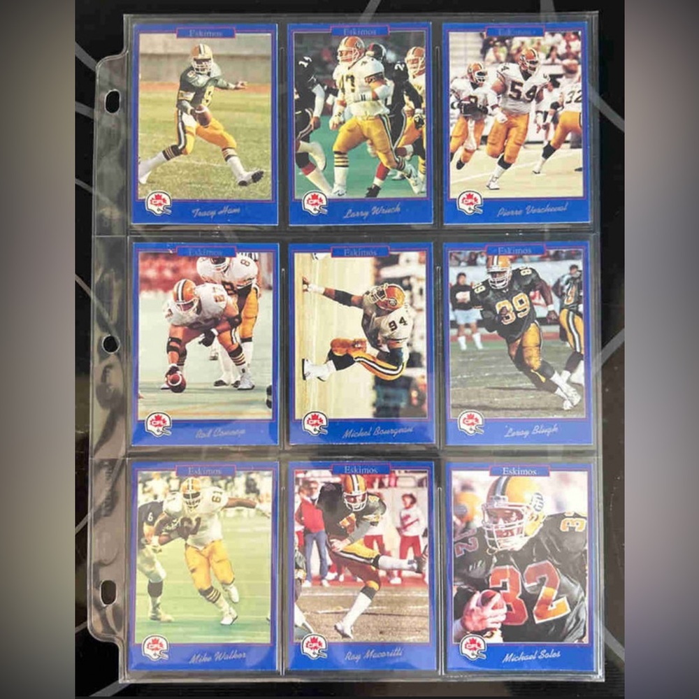 🏈1991 Canadian Football League, JOGO cards, Full Set (x220)